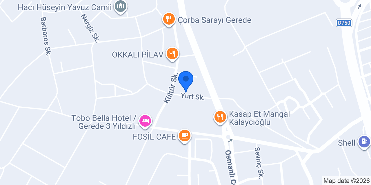 Albayrak City Otel konumu