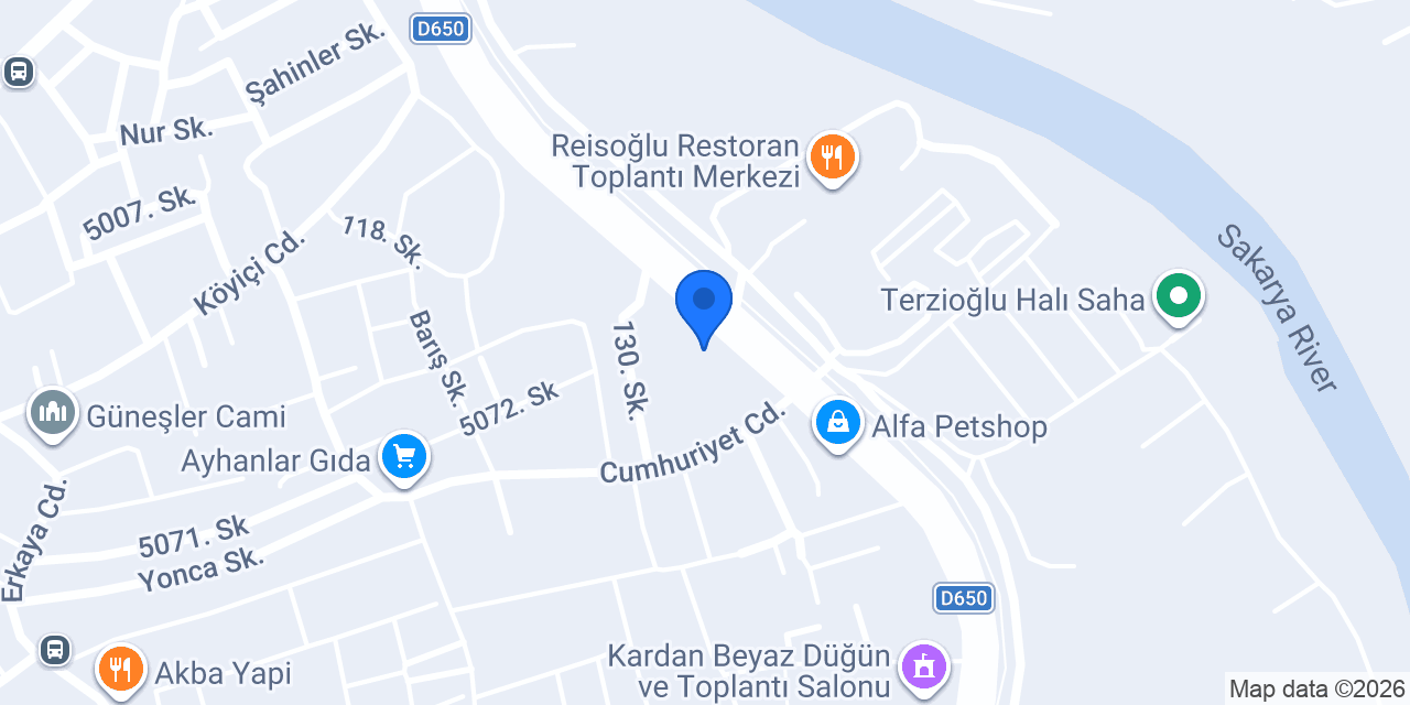 Kocaman Yapı Market konumu