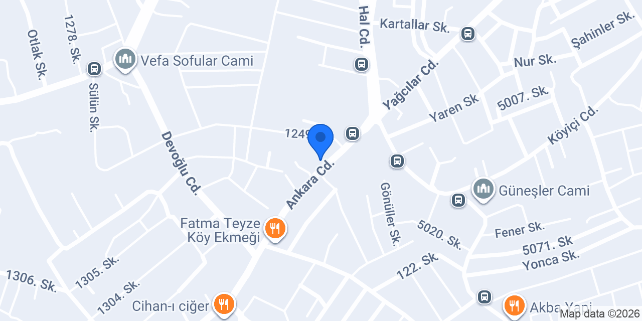 Kaya Mobilya konumu
