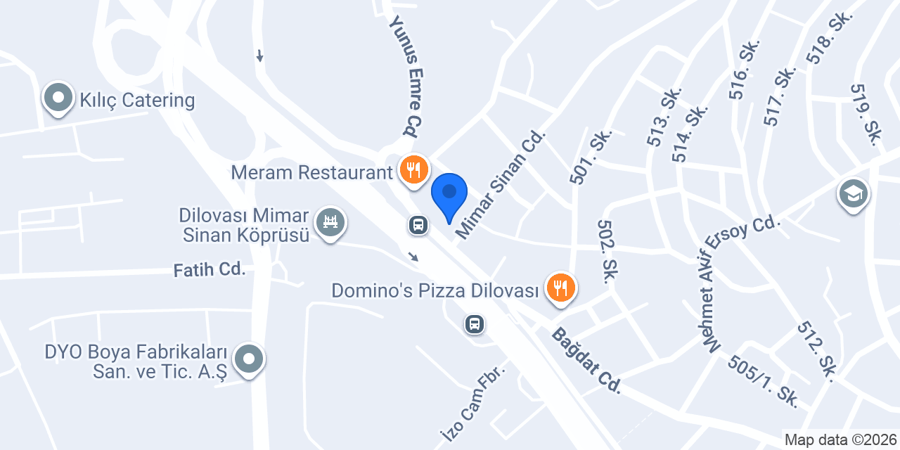 Hazaloğlu Hipermarket konumu