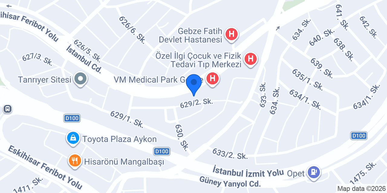 DR. TANER AYDIN konumu