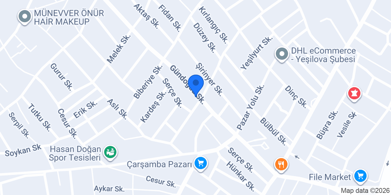 Aktaş Gıda konumu