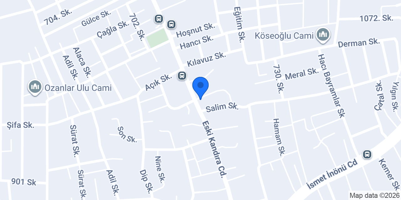Salihoğlu Perde konumu
