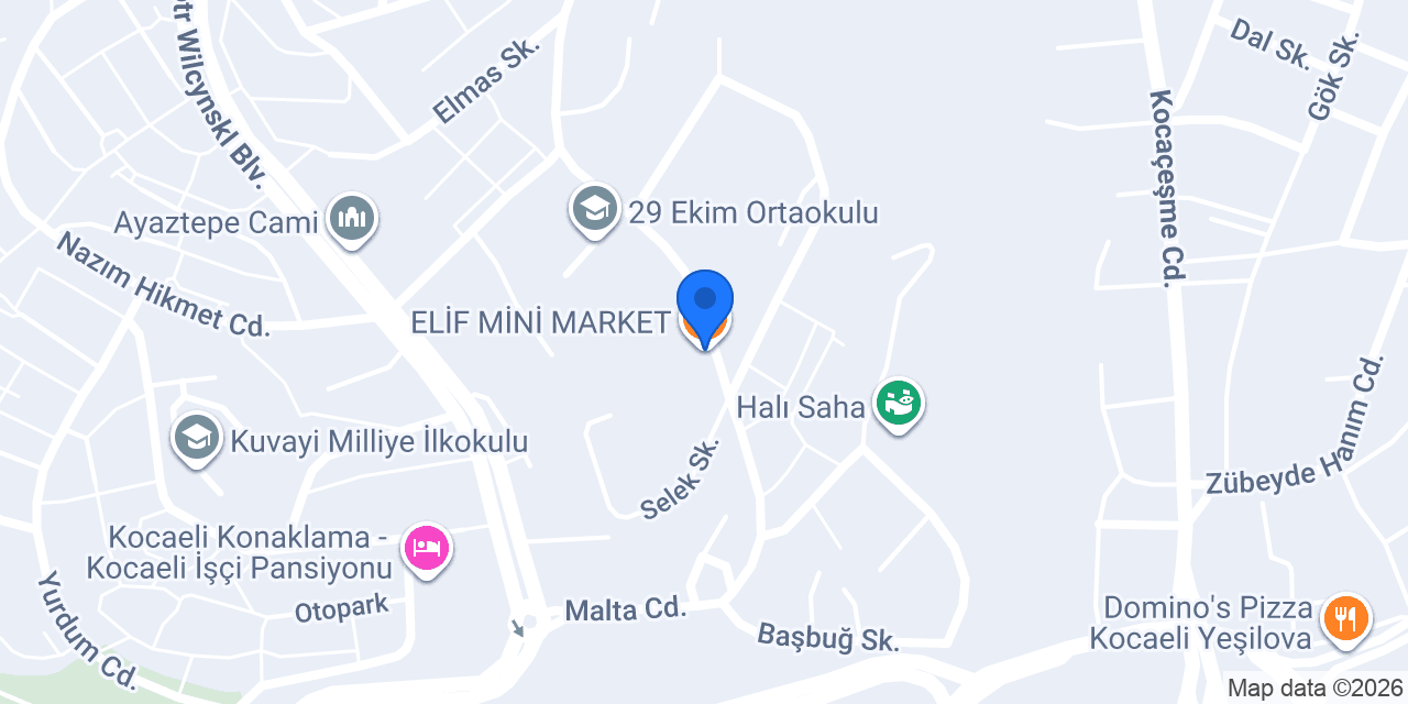ELİF MİNİ MARKET konumu