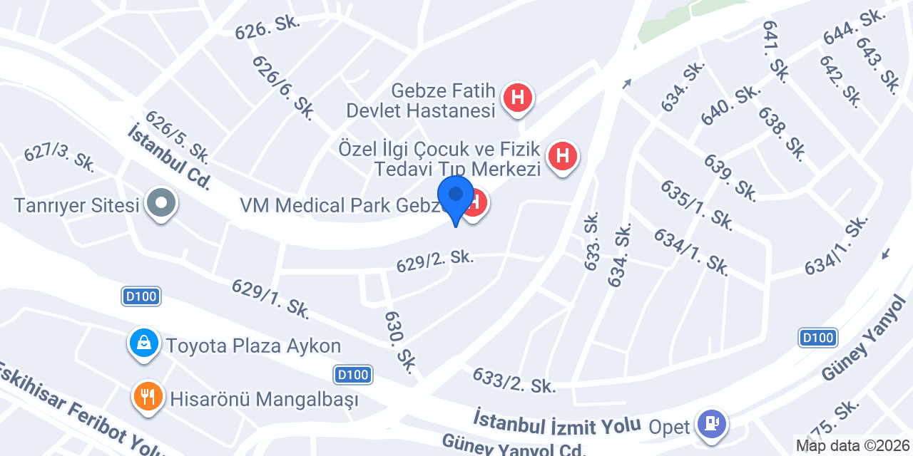 EŞ Dermatoloji konumu