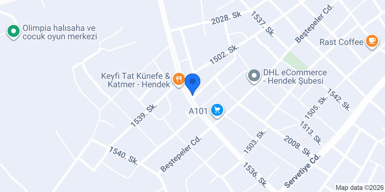 Hendek Src ve Psikoteknik Merkezi konumu
