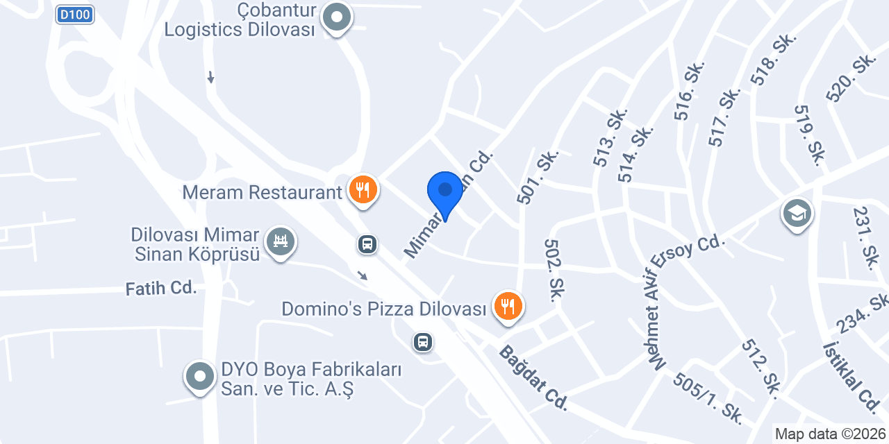 Pansiyon Dilovası konumu
