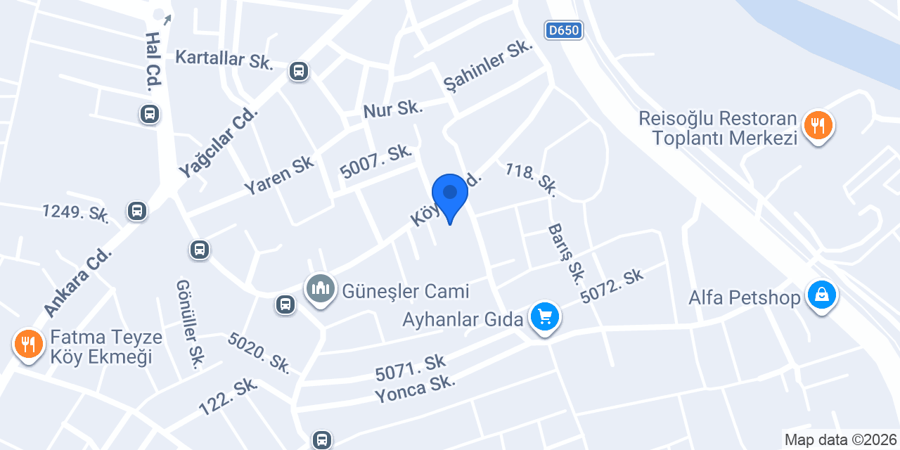Güneşler So konumu