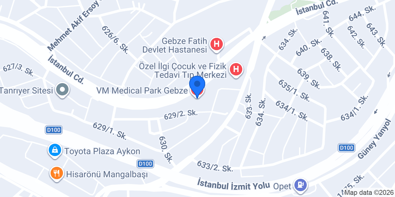 Op.Dr. Mehmet Bulut konumu