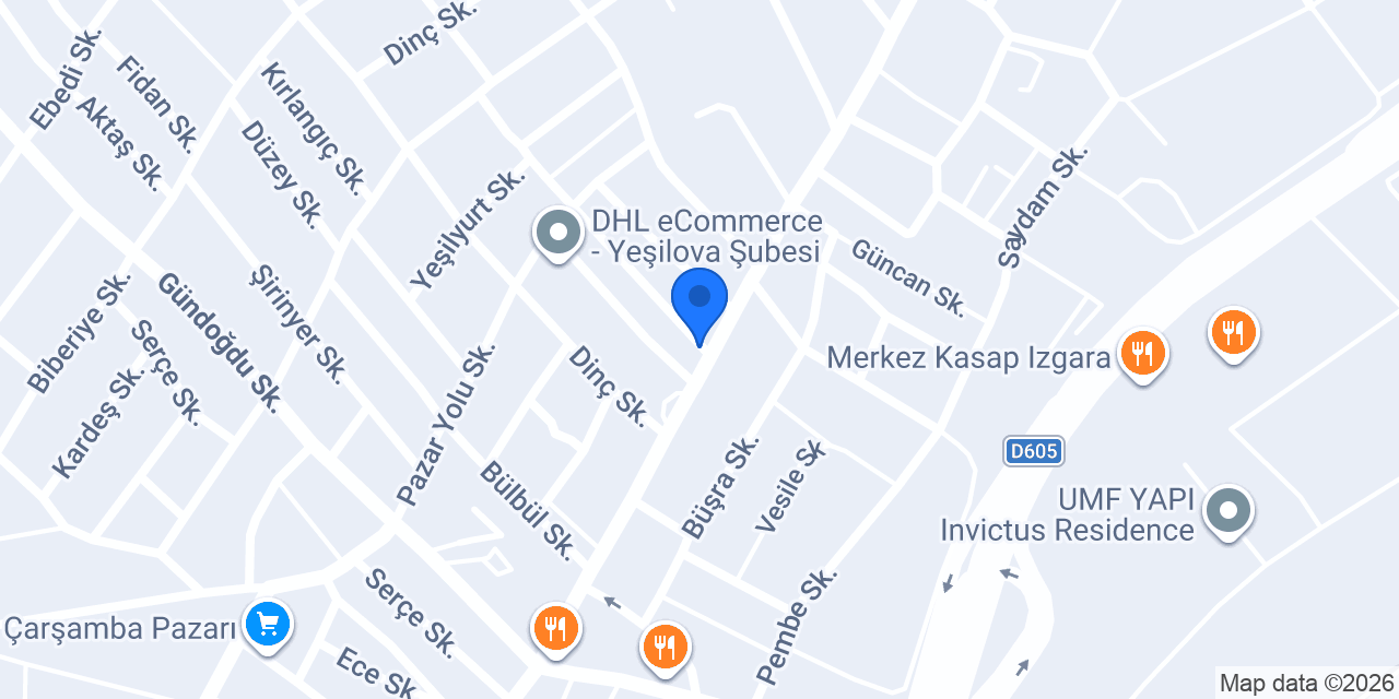 Cadde Katık Yeşilova konumu