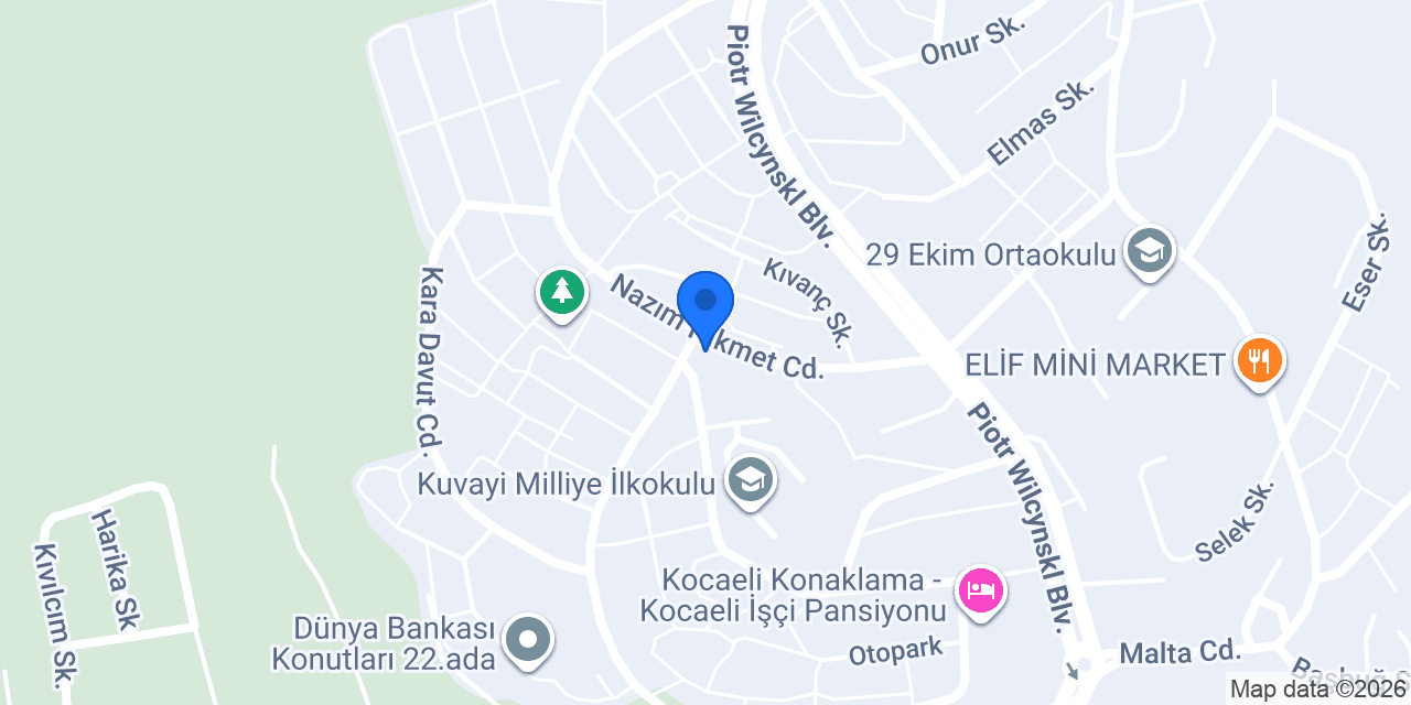 NAZ PİŞMANİYE konumu