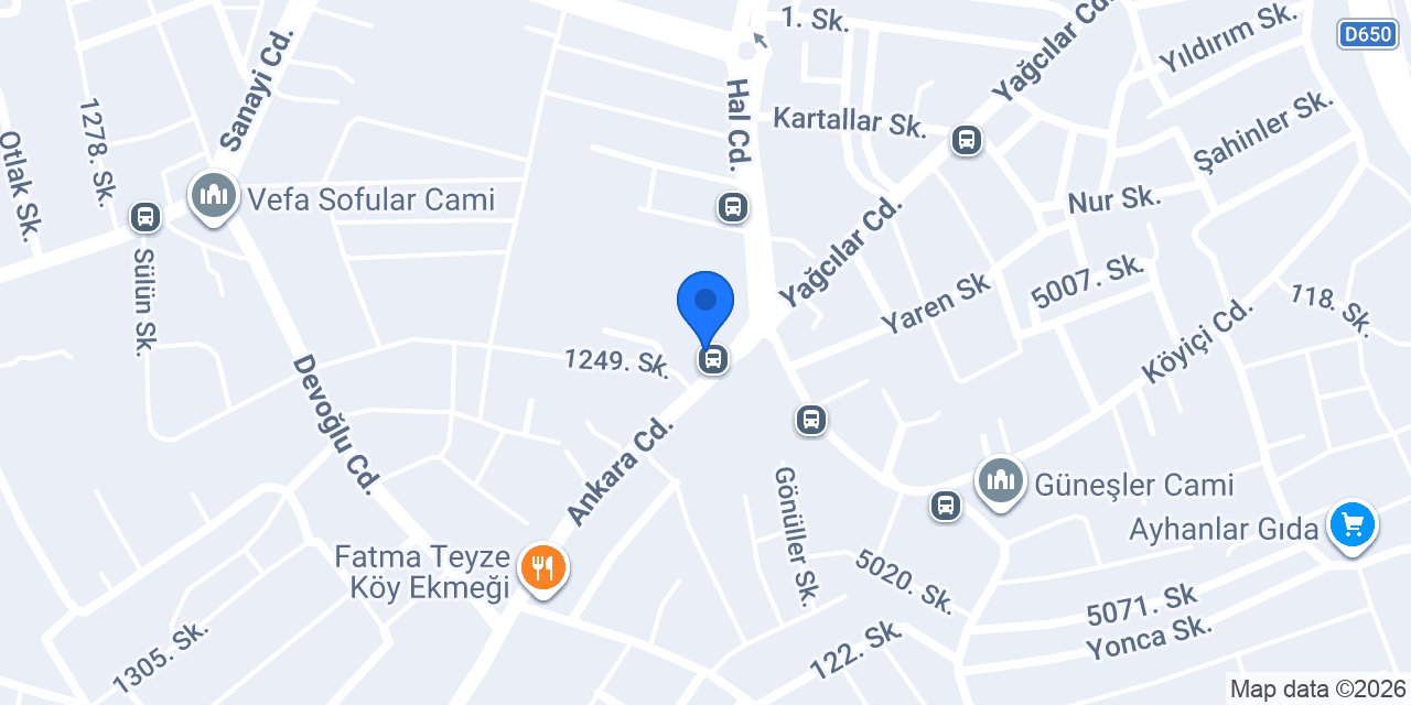 Teknik Yapı Malzemeleri konumu