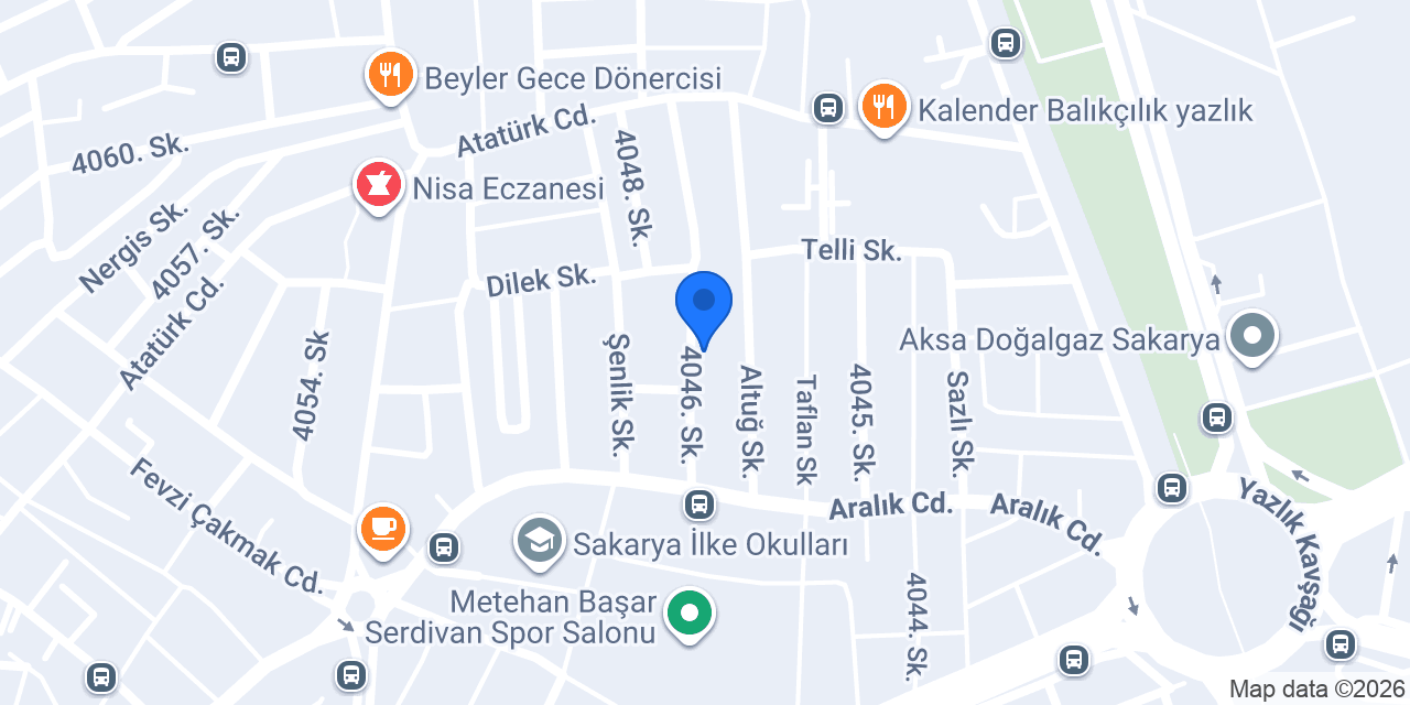 Kılıçaslan Eczanesi konumu