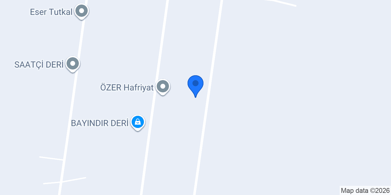 AYDERSAN GRUP DERİ SAN ve TİC.LTD.ŞTİ konumu