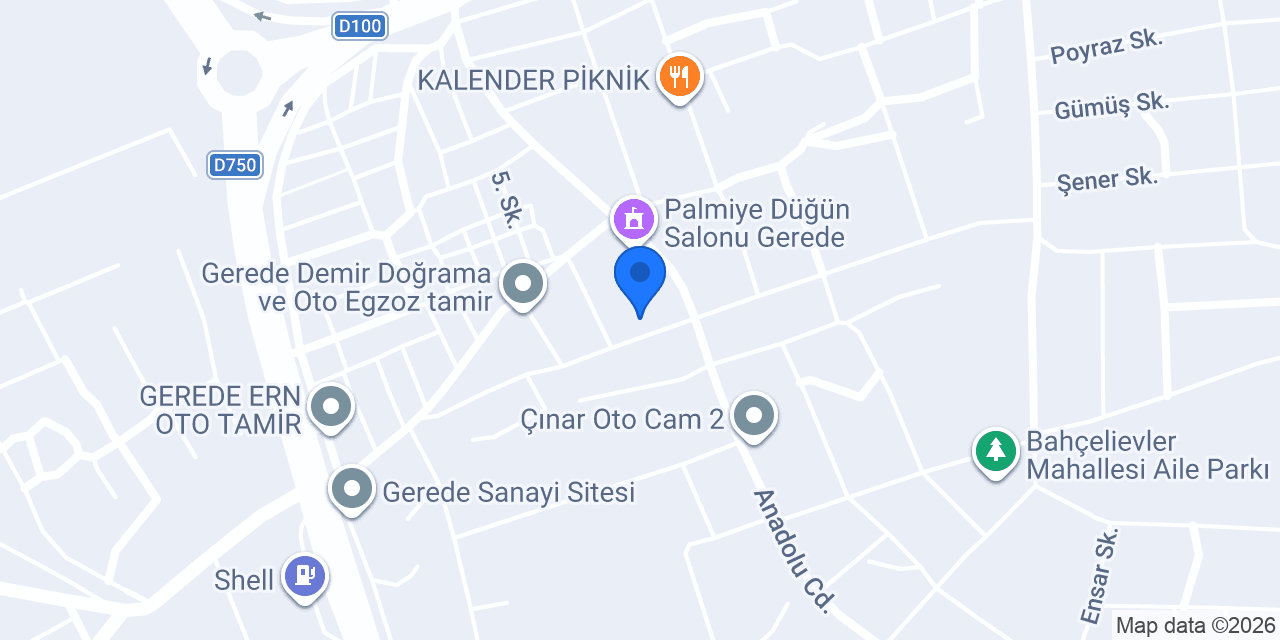Gerede Yüksel Helva konumu