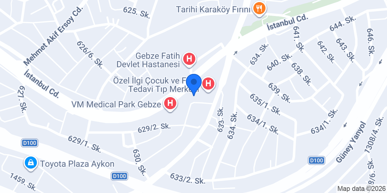 Gebze Eczanesi konumu