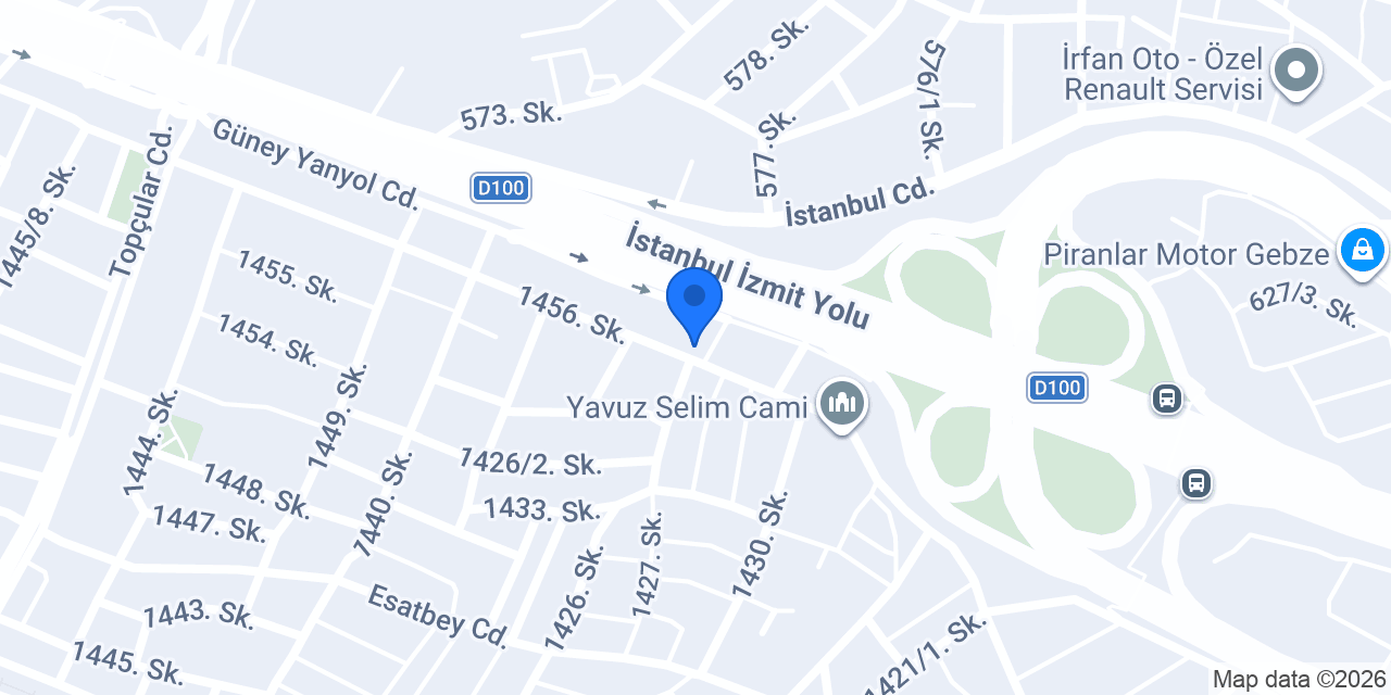 AKSA GEBZE konumu