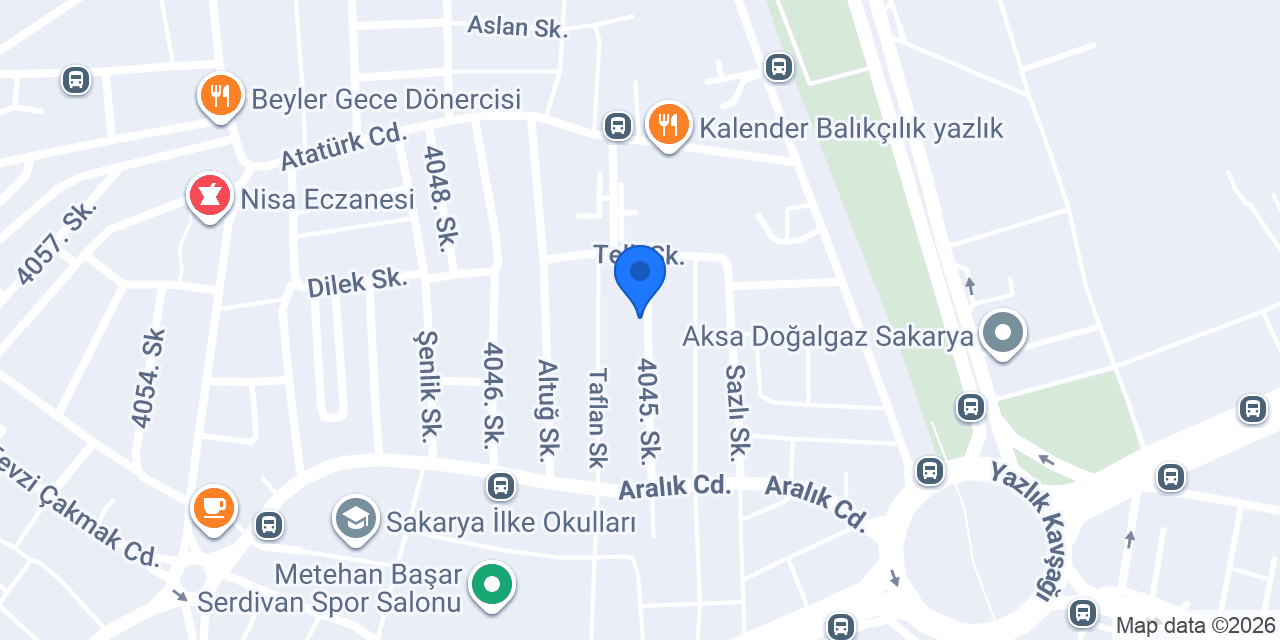 Akyol Unlu Mamülleri konumu