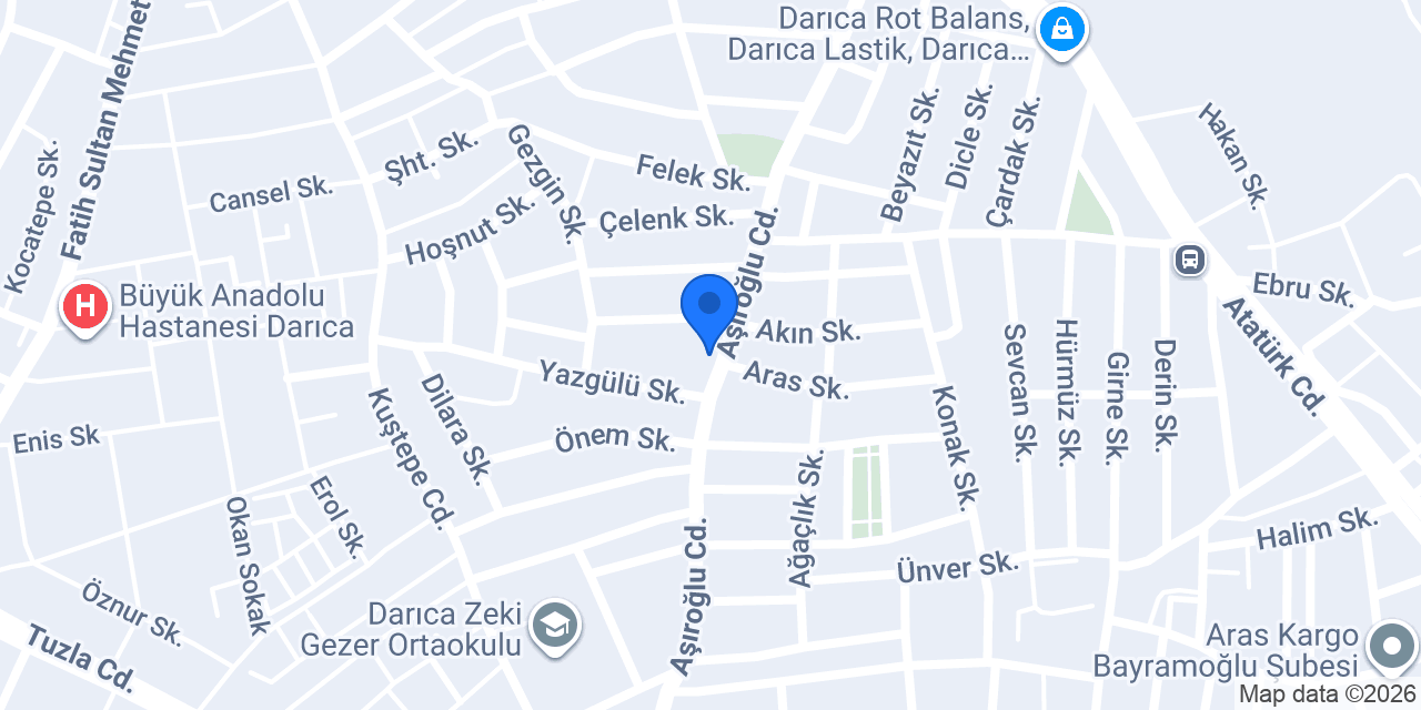 Koç Tuhafiye konumu