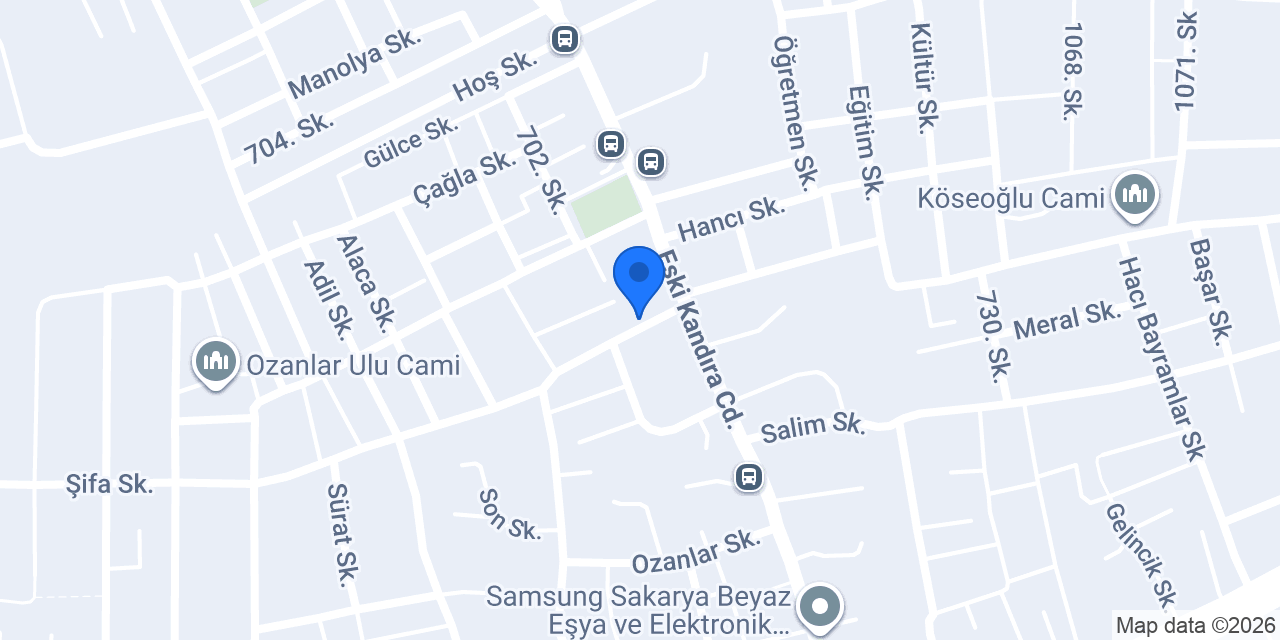 Sakarya Beton Direk konumu