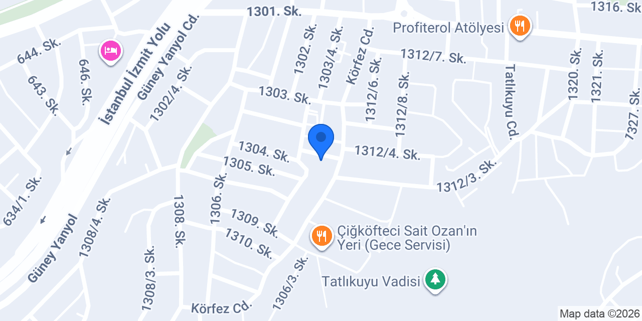 Hanımeli cafe konumu