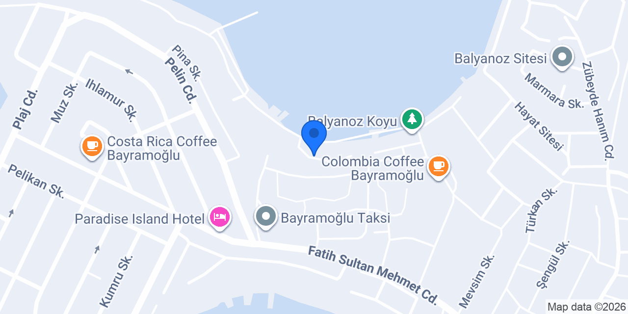 Balyanoz Cafe konumu