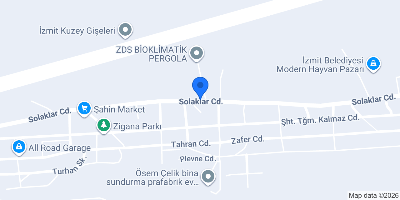 İzmit Alçıpan konumu