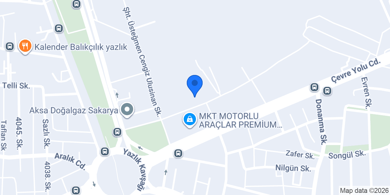 Zenginler İnşaat Hafriyat konumu