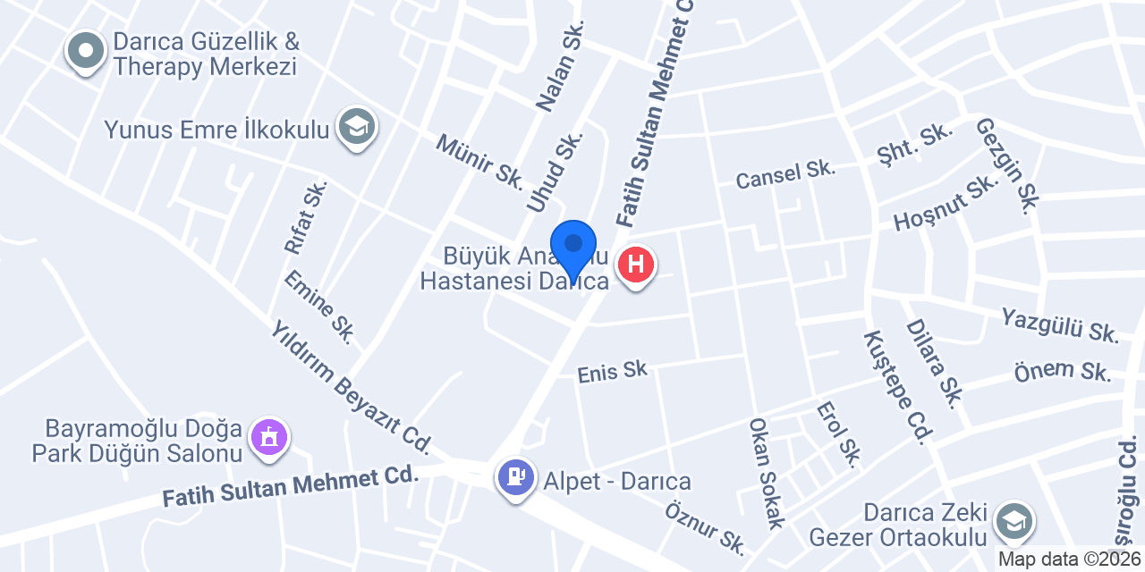 ASİL OPTİK konumu