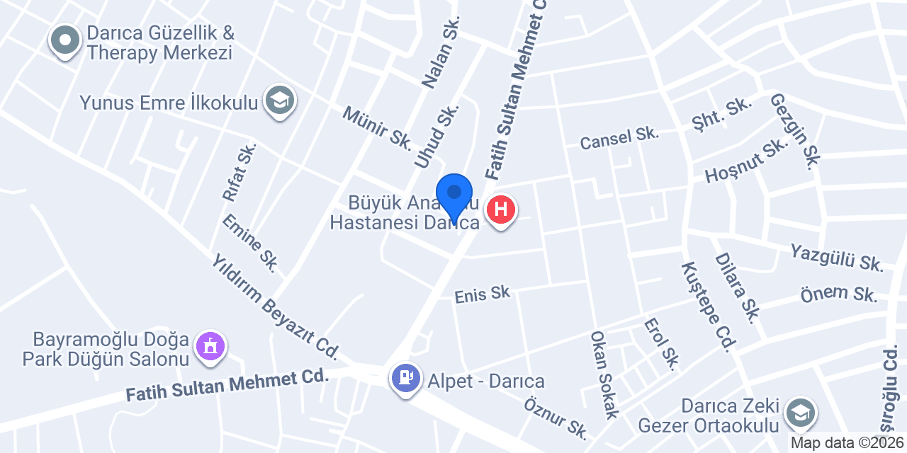 DEFNE ECZANESİ (Bayramoğlu) konumu