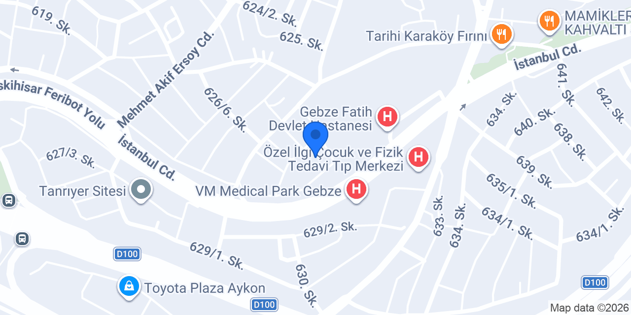 Kırkbir Genç Eğitim Merkezi konumu