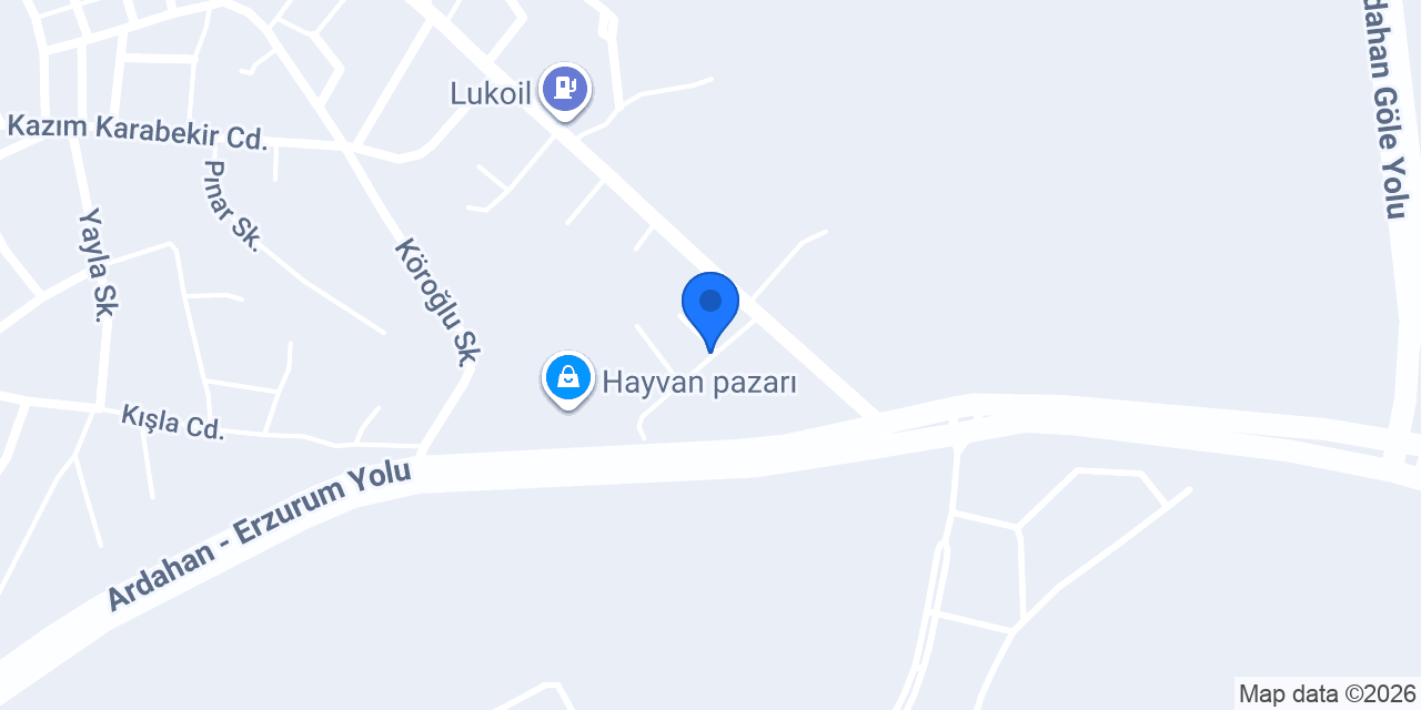 Göle İlçe Emniyet Müdürlüğü konumu