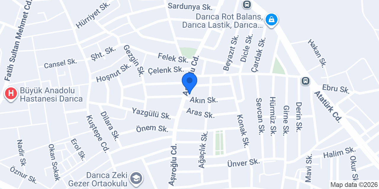 Derman Eczanesi konumu