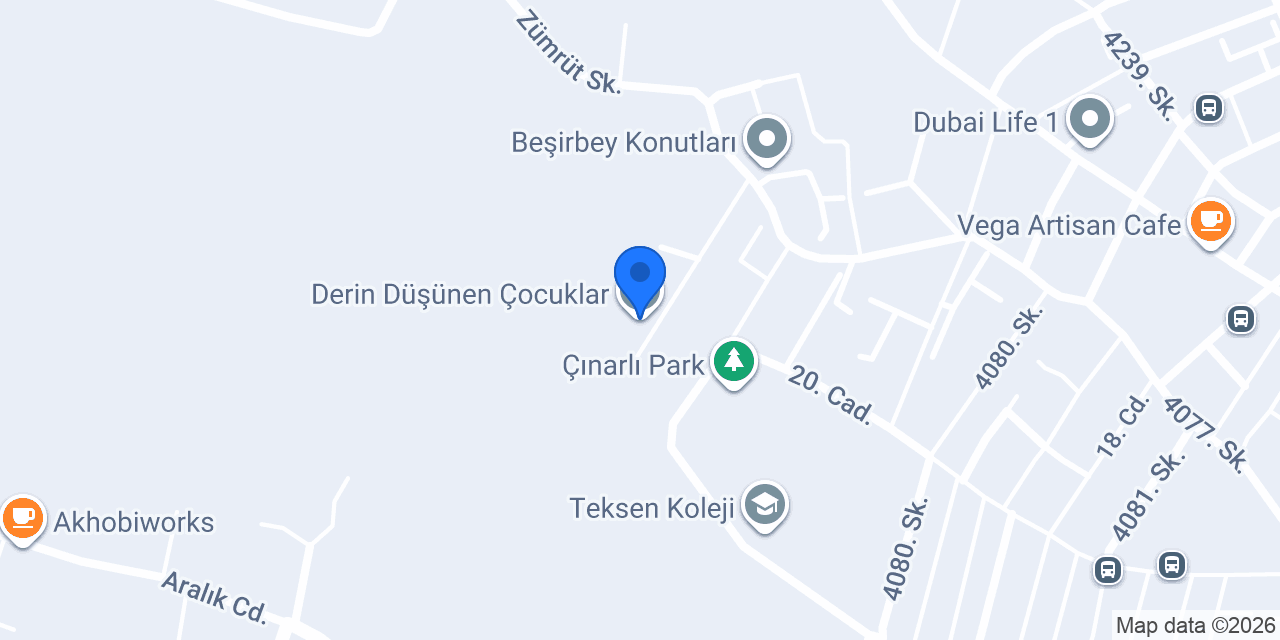 Derin Düşünen Çocuklar konumu