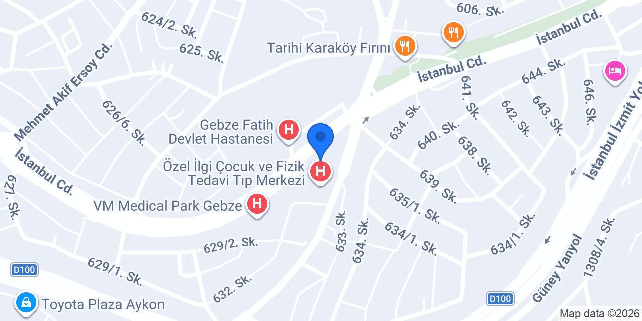 GÖZLÜK OPTİK - GEBZE FATİH DEVLET konumu