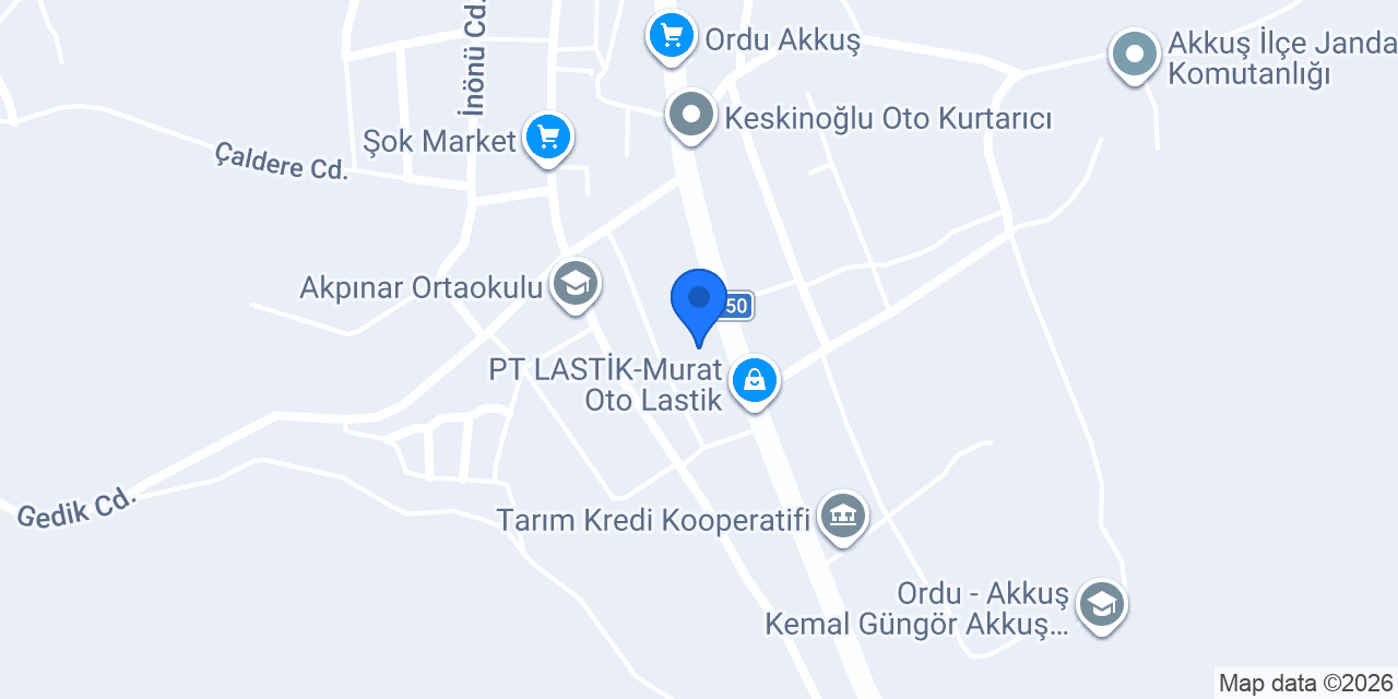Tapu Müdürlüğü konumu