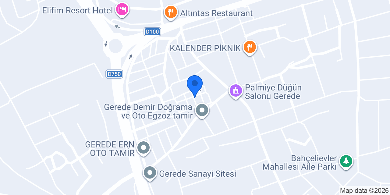 Reis oto dizayn konumu