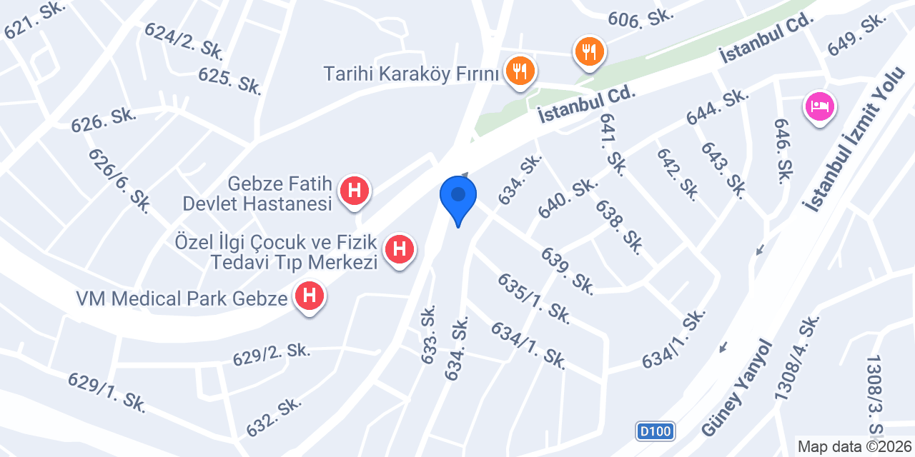 Bloom Studio Gebze konumu