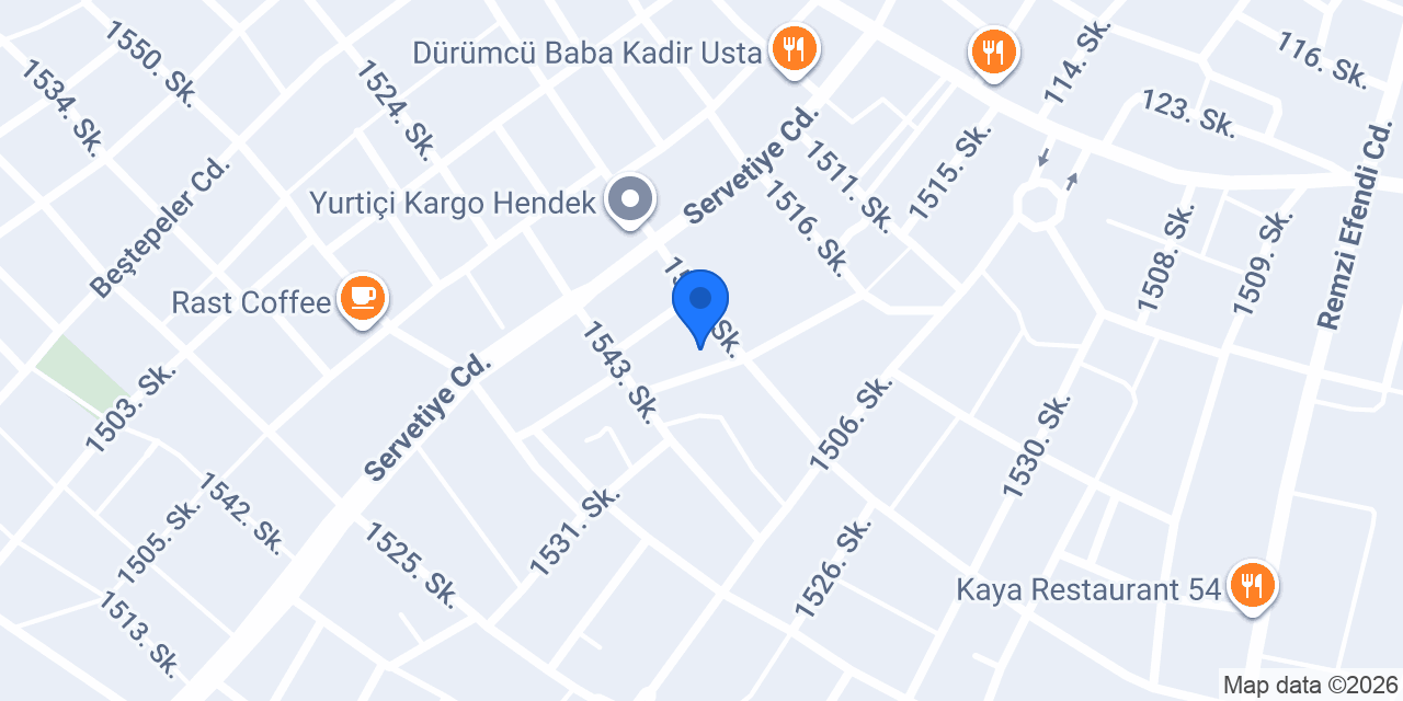 Sak Yemek konumu