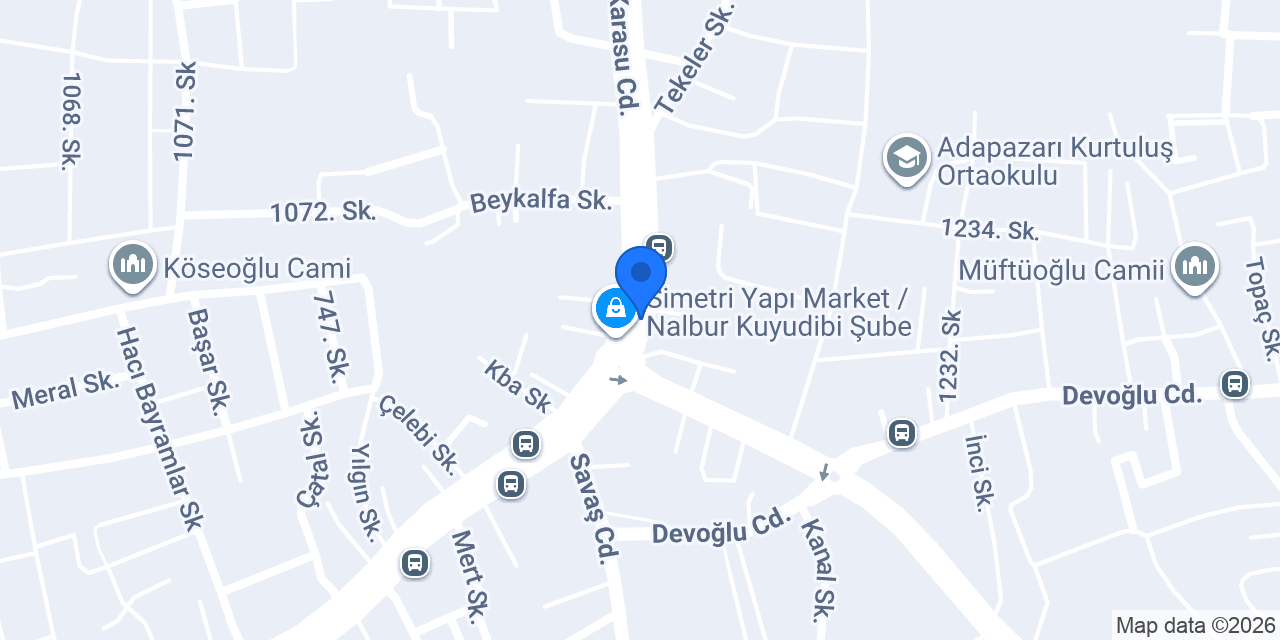 SAKARYA SEKA KAPI konumu