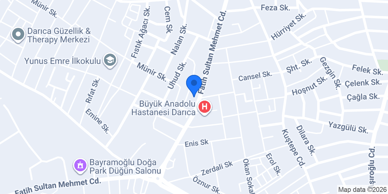 Anelya Diş Polikliniği konumu