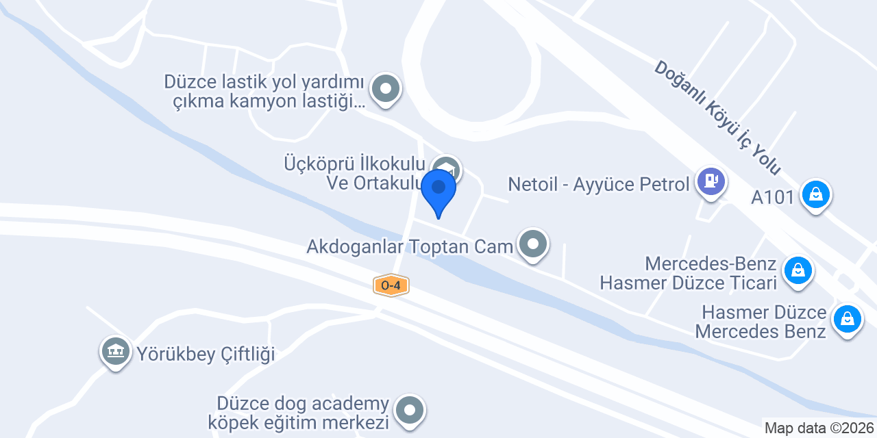 Ak Tekstil konumu