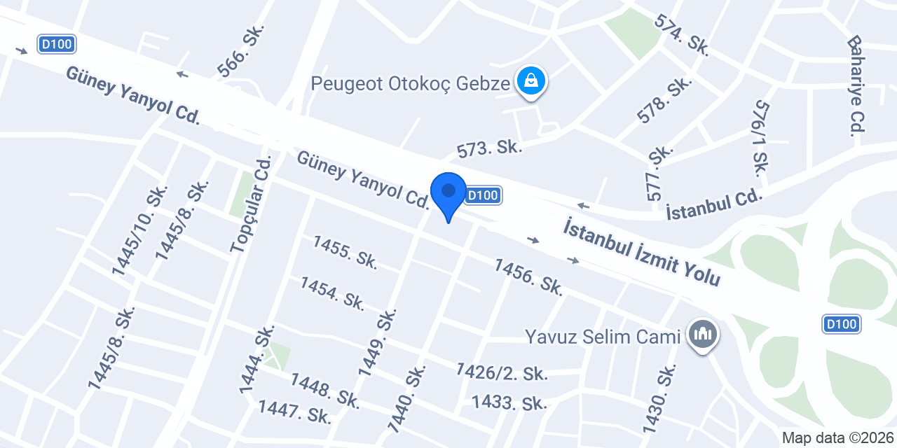 VERA REKLAM A.Ş. konumu