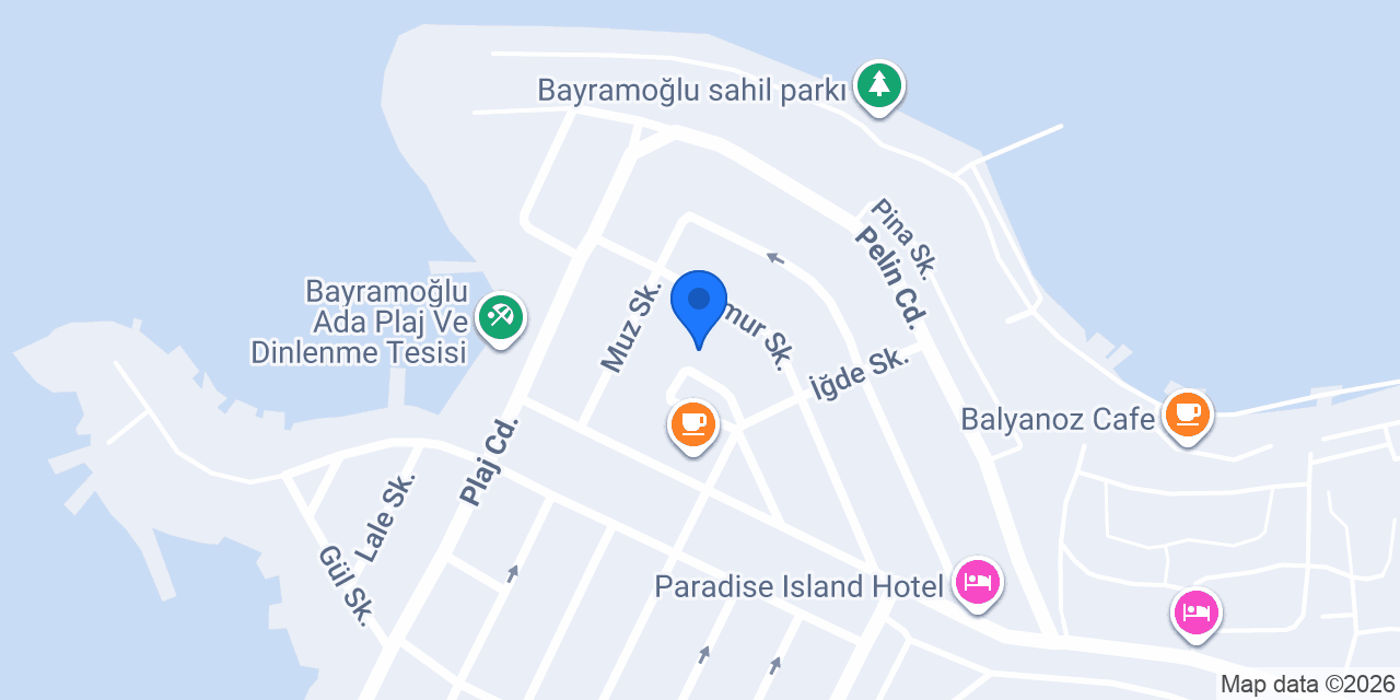 MAVİ KUZİNE CAFE konumu