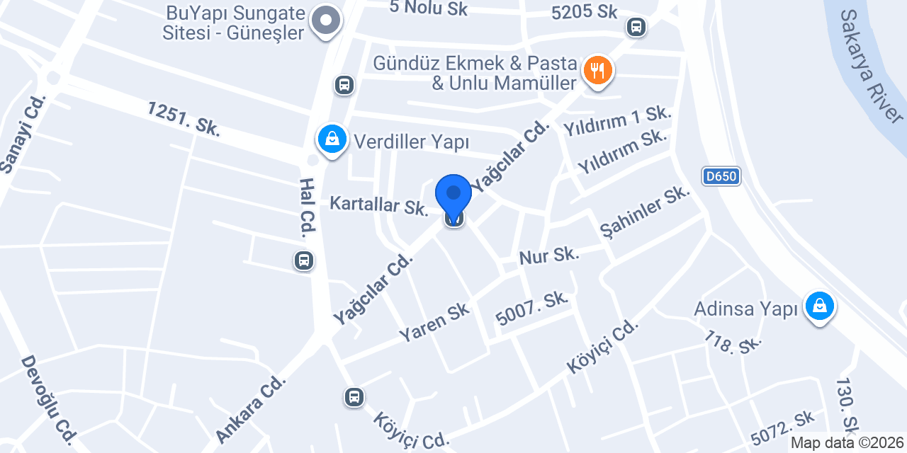 Nida Mobilya konumu