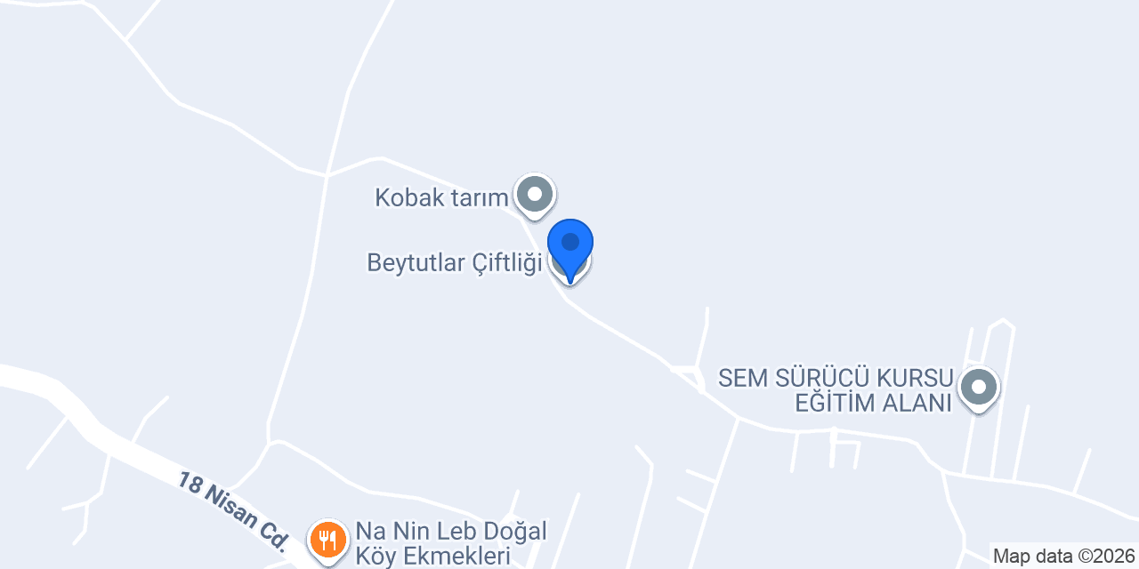 Beytutlar Çiftliği konumu