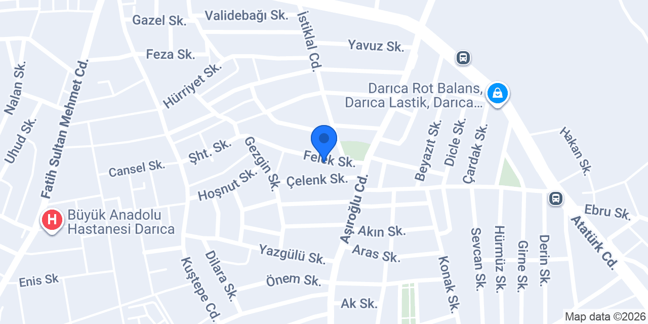 Darıca İkinci Elci konumu