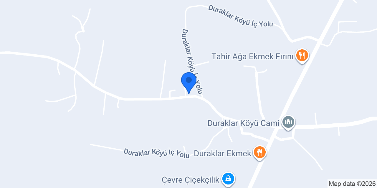 Duraklar Aile Sağlık Merkezi konumu