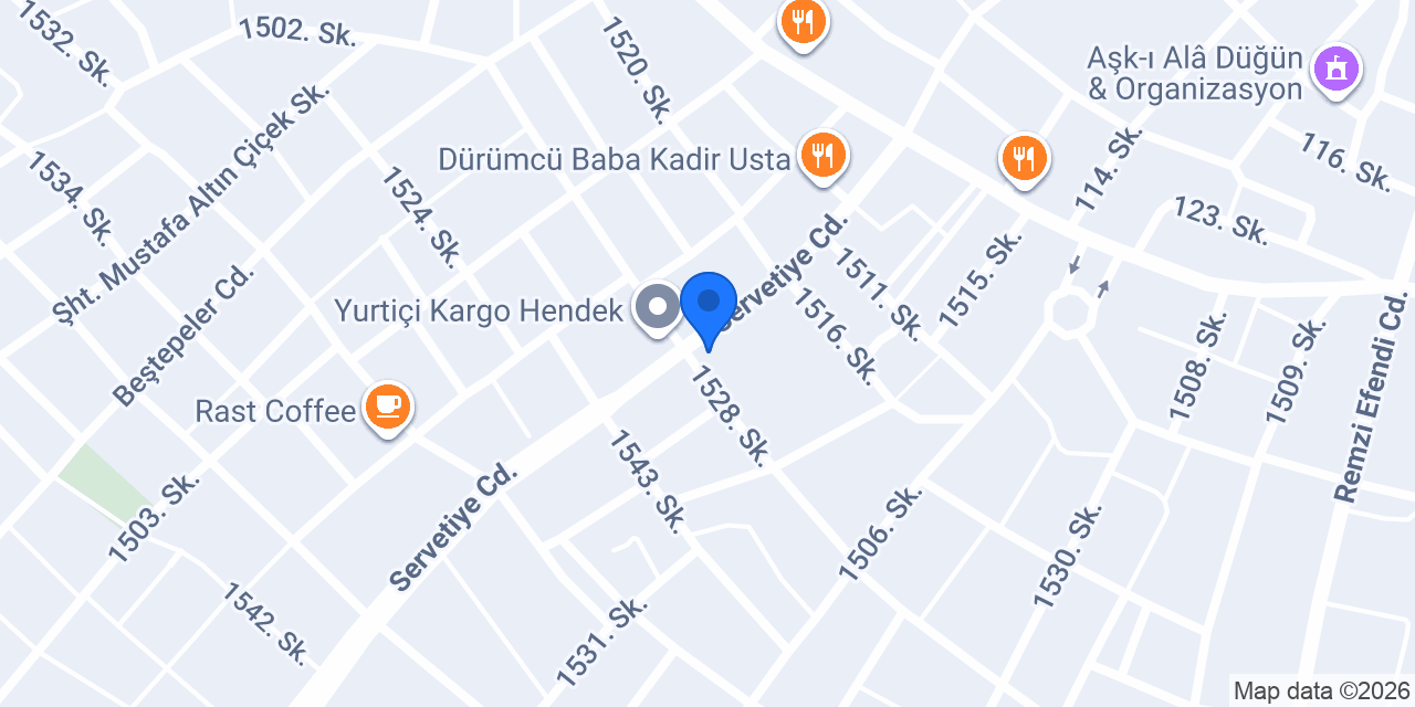 CADDE ELEKTRONİK SAKARYA konumu