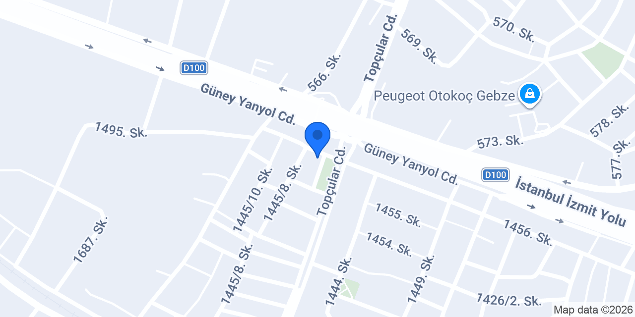 RS SERVİS GEBZE & AUTO PLUS GEBZE konumu